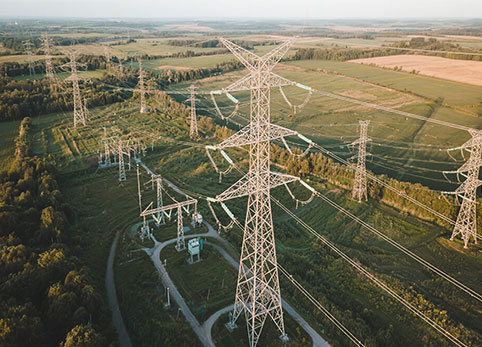 66 KV Transmission Line Tower
