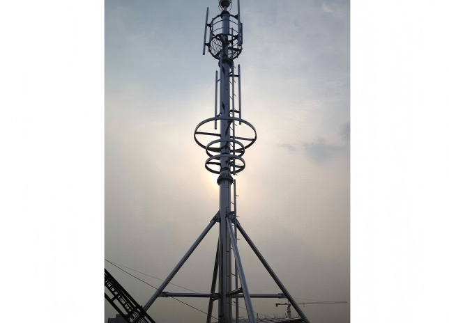 rooftop telecom tower rooftop telecom tower